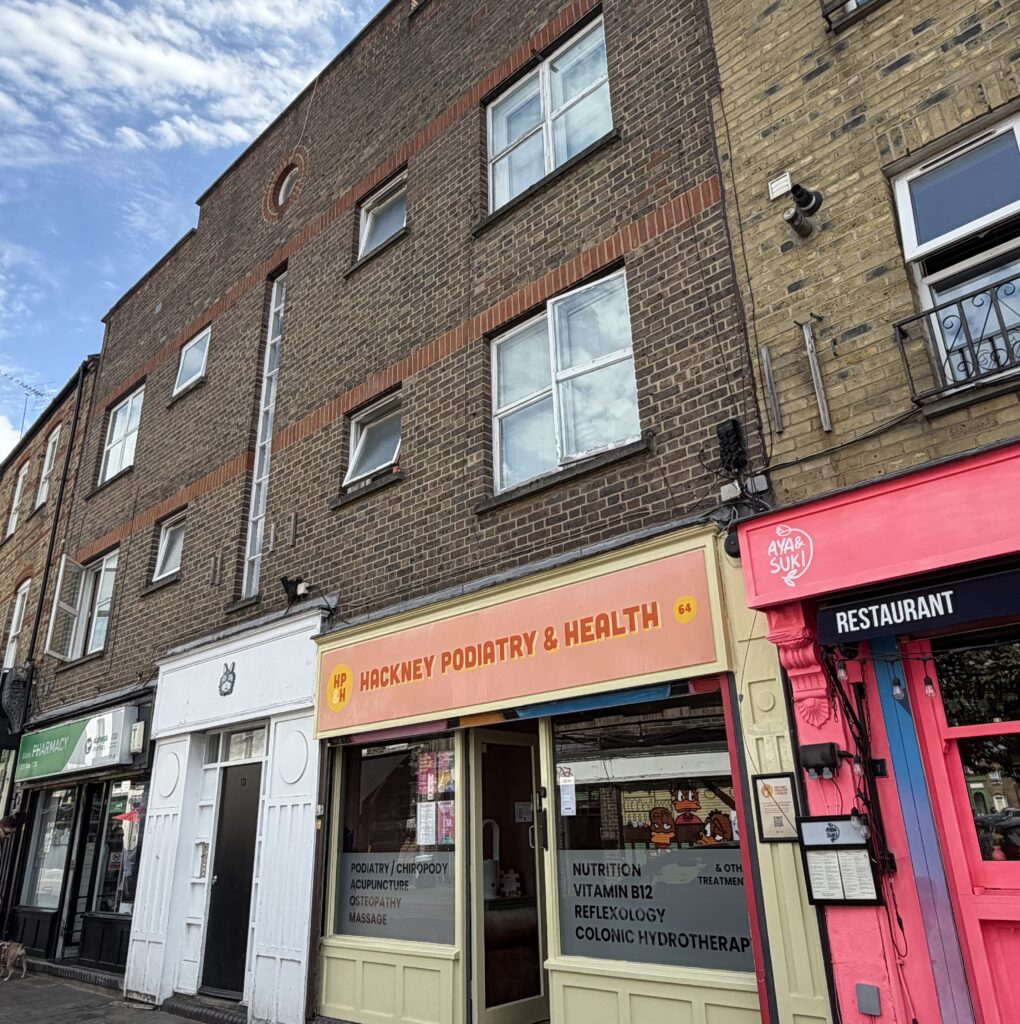 Book Colonic Hydrotherapy and Massage Therapy appointments at Hackney Podiatry and Health, East London.